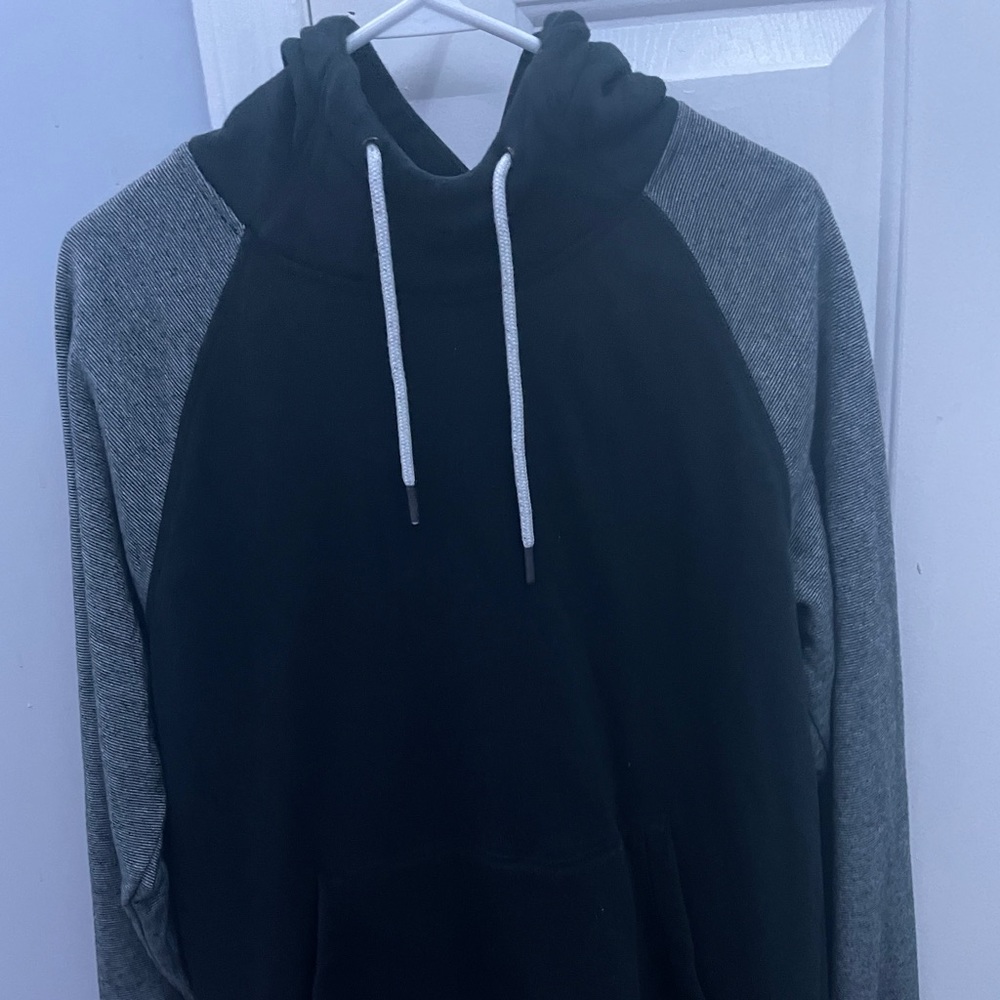 Black and Gray Hoodie Size Medium